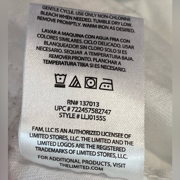 Limited brand Denim jacket gently used size XL - Picture 4 of 7